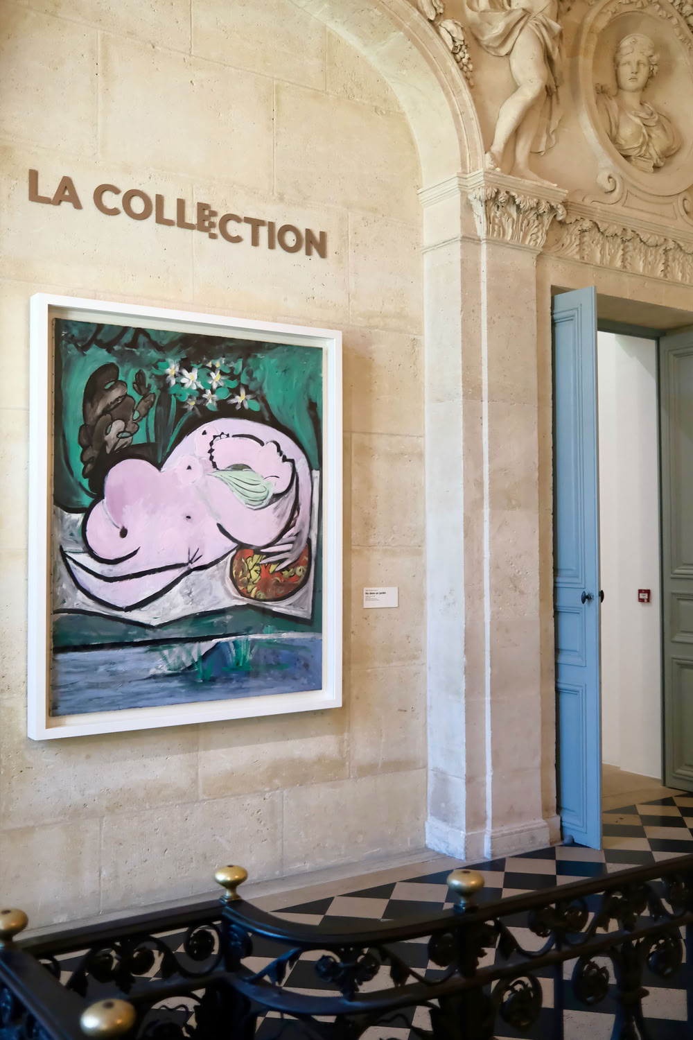 Picasso Museum collection entrance doors Paris_DSCF5300