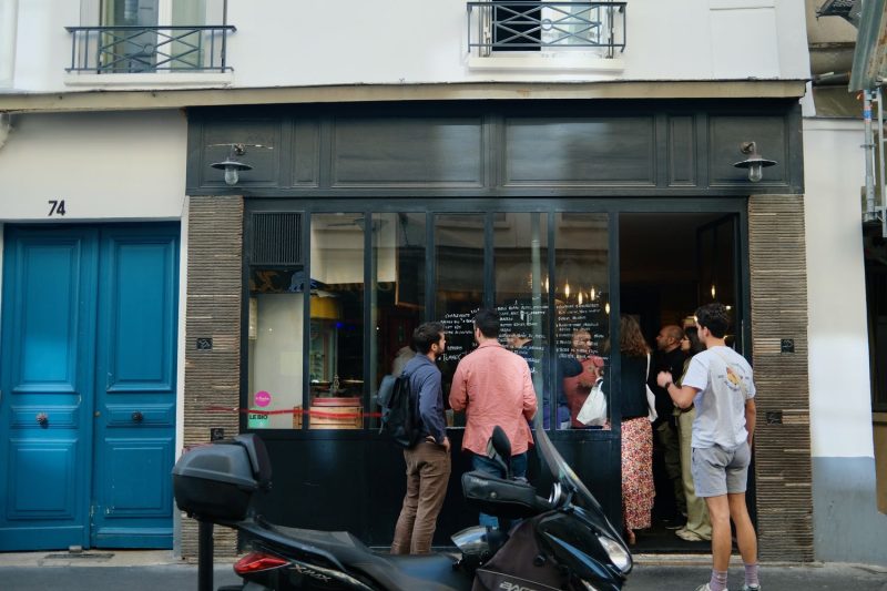 Rue de Charonne: a gastronomic street in Paris with many small bistros