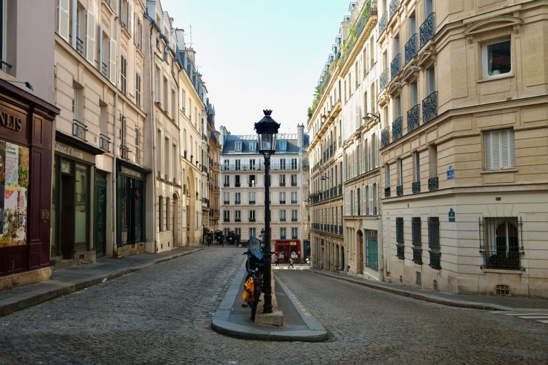 Rue Malebranche: a beautiful cobblestone street in the 5th of Paris
